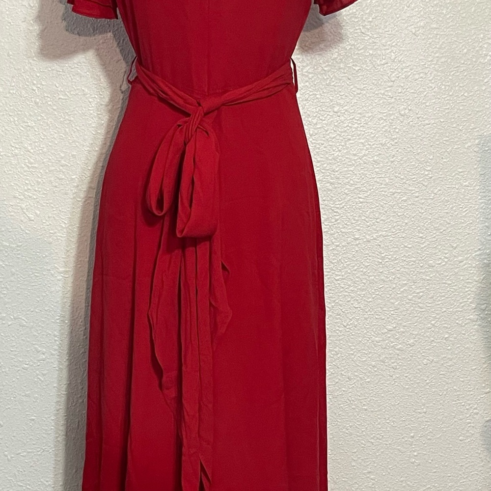 The J.peterman company vintage red dress size medium - Picture 7 of 10